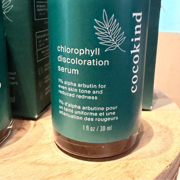 Cocokind Chlorophyll Discoloration Serum 1 Fl oz NEW LOT OF 2 - Picture 3 of 8
